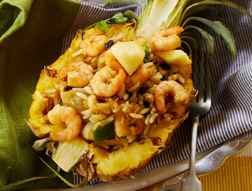 Thai Pineapple and Prawn Fried Rice