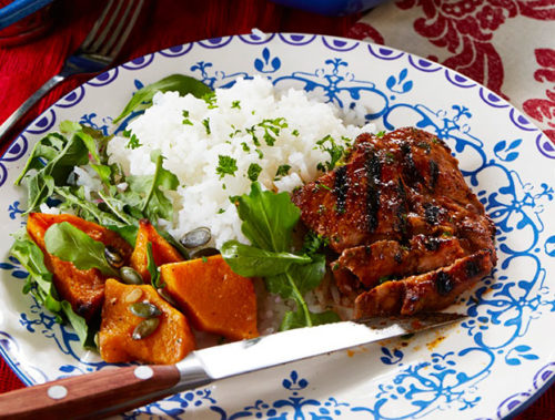 Fragrant and Spicy Pork Steaks