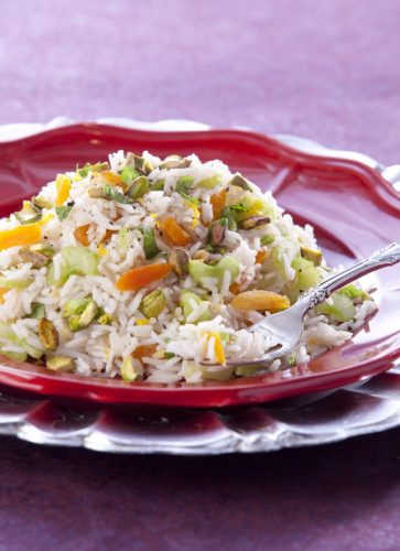 Persian Rice and Pistachio Salad