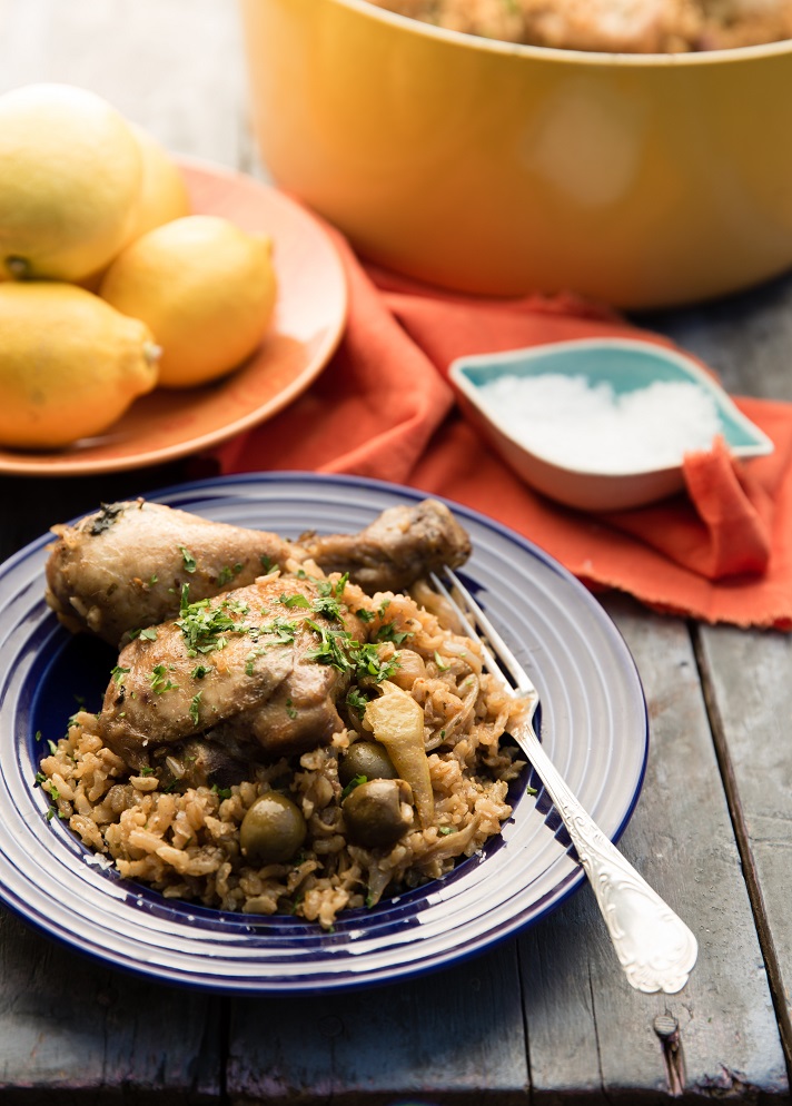 One Pot Winner – Moroccan Chicken and Brown Rice