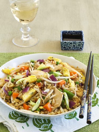 Chinese Fried Rice with Chicken
