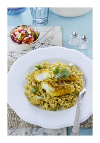 Pickled Fish With Curried Rice