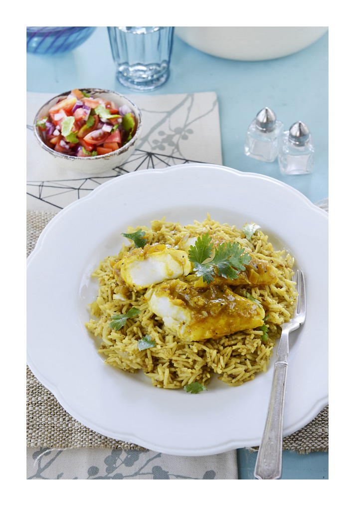 Pickled Fish With Curried Rice