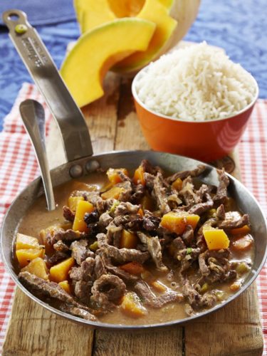 Butternut and Beef Stew with Orange and Star Anise